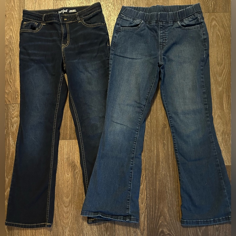 Cat & Jack Girls Blue Jeans Bundle